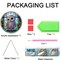 Diamond Art Painting Kits for Adults Beginners with Tools, DIY Crystal Art Paints by Numbers Window Pendant for Home Garden Wall Ornament Decor Gift, Owl